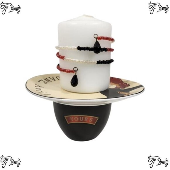 Upcycled Coffee Mug Candle Plant Holder Jewelry Tray, Sponge Soap Dish, Bracelet - Picture 1 of 4